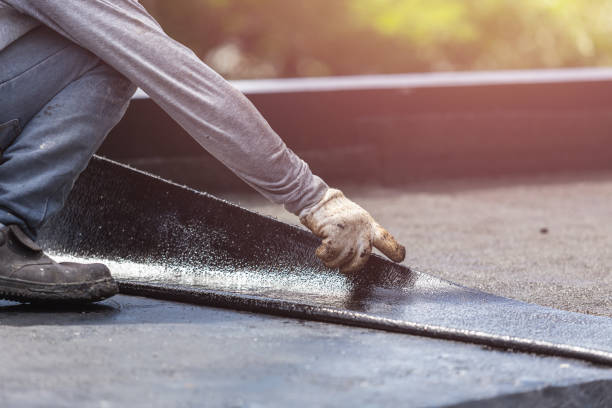 Professional Vapor Barrier Installation technician working in Covington, OH